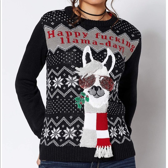 Sweaters - Llama sweater